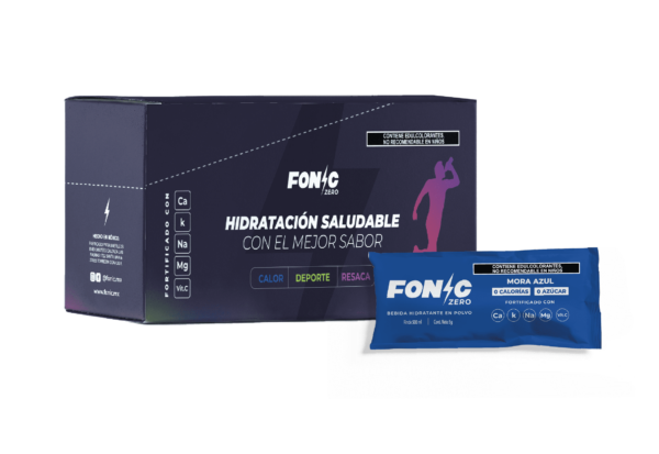 Caja de 10 pzas Mora Azul Zero Azucar 500ml