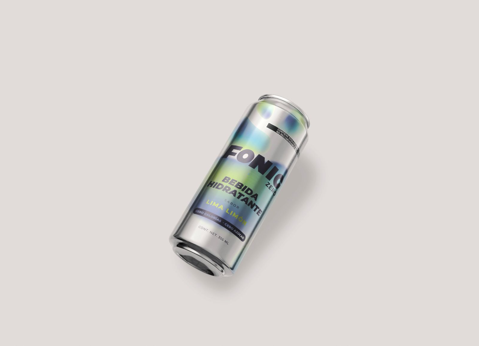 FONIC 355 ML SELTZER SIN ALCOHOL LIMA LIMON CON ELECTROLITOS CERO AZUCAR 12 PACK