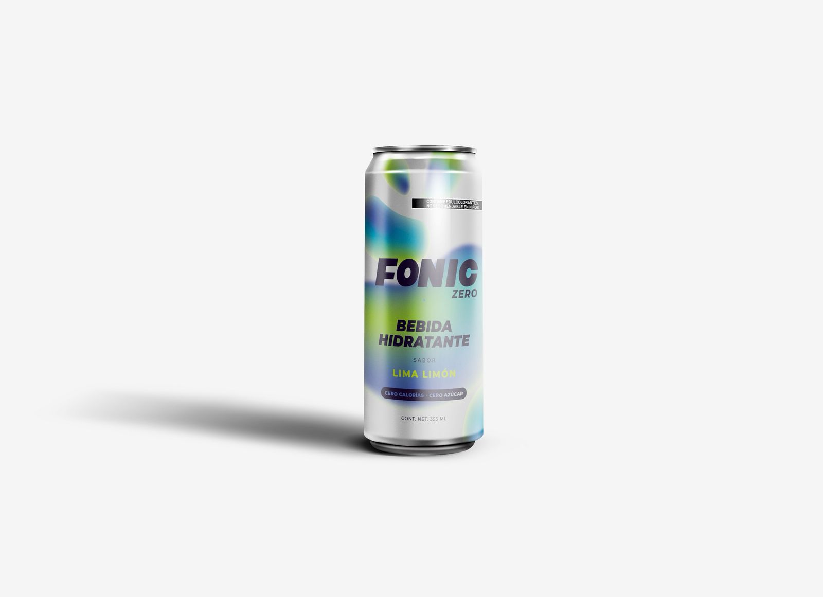 FONIC 355 ML SELTZER SIN ALCOHOL LIMA LIMON CON ELECTROLITOS CERO AZUCAR 12 PACK